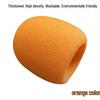 U-Shaped Thickened Microphone Sponge Cover: Reusable, Dustproof, Anti-Spray Protection for Stage, Home, and KTV Use.