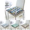 Durable And Reliable Cotton Linen Cushion With Soft Touch For Garden Dining Chairs