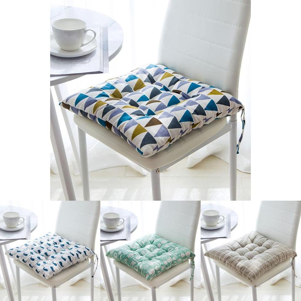 Durable And Reliable Cotton Linen Cushion With Soft Touch For Garden Dining Chairs