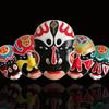 Chinese Opera Facial Mask Wall Hanging Decoration