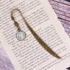 Bookmark Alloy Metal Bookmarkclock Vintage Bookmark Bronze Bookmark