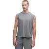 Tank Tops Men's Sun Gray Half-Turtleneck Thin Sleeveless LM1406S-