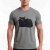 Yellowfang TShirt Summer Casual Cotton Tee Oversized Streetwear Tops Vintage Graphic Print Loose Fit Short Sleeve