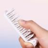 Hollow Comb Foldable Small Hair Comb 2 In 1 Hair Brush With Mirror Portable Massage Anti-Static Comb Trave Styling Accessories