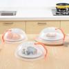 Resistant Anti-Sputtering Cooking Microwave Food Cover Splatter Protector Plate Cover Kitchen Lid