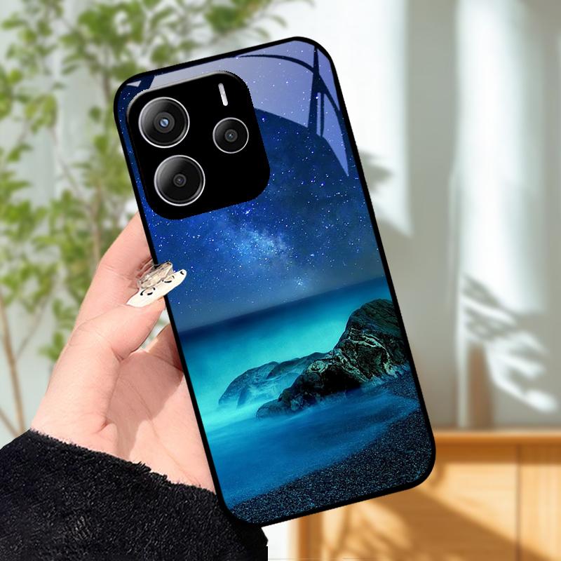 Стеклянный Чехол Для Телефона Для Redmi Note 14 Pro 4G 5G Закаленное Стекло Чехол Для Телефона Для Redmi Note14 Pro+ Funda 14Pro Plus 5G Защитные Чехлы