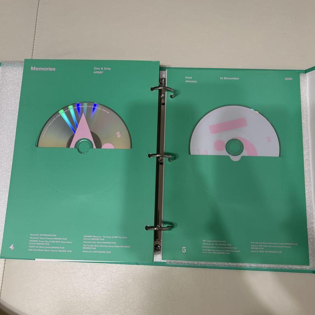 [USED] Memories of 2020 BTS