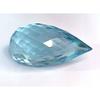 Sky Blue Topaz Drop Cut Lab Created 165-167 Ct Stunning Certified Gemstone