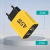 45W GaN Type C Charger Fast Charging Charger PD QC3.0 Wall for Phone Adapter for IPhone Xiaomi Samsung Mobile Phone Charger