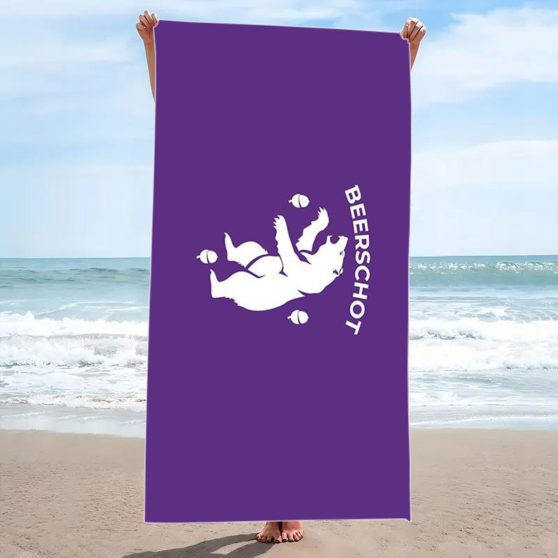 K Beerschot VA Print Beach Towel, Large Soft Quick Dry Towel for Beach Camping Swimming