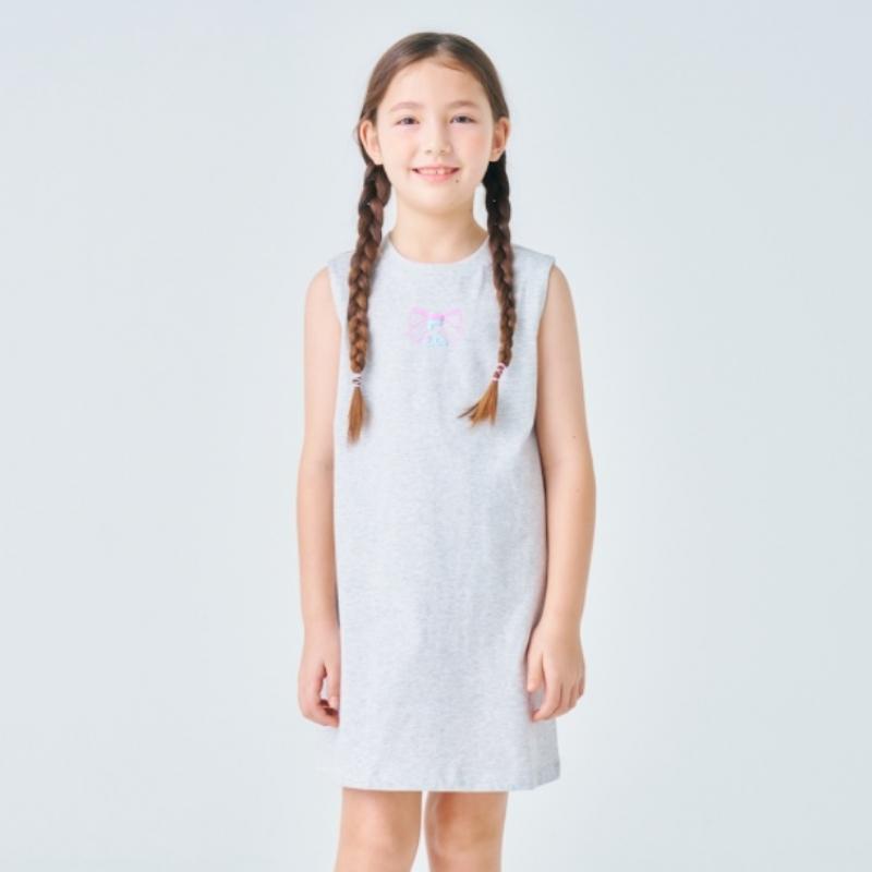 [fila Kids] Girls Basic Dress  Fk2opf2102f Sge  q0zFk2opf2102fSge