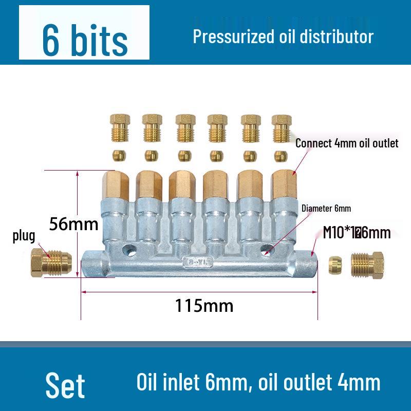 DF1400 Pressurized Grease and Oil Manifold Distributor