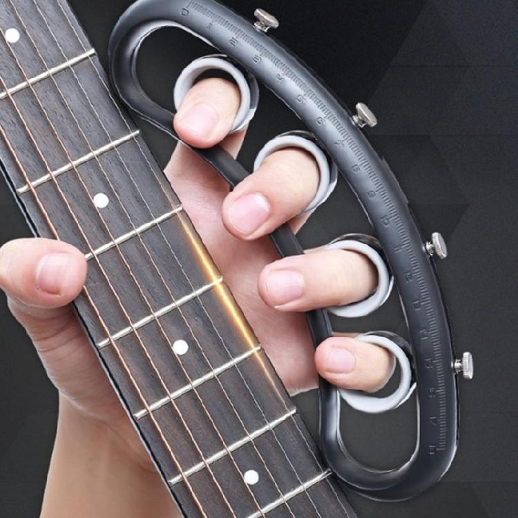 Guitar Practice Aid Extender Adjustable Musical Finger Extender Finger Stretcher Trainer Training Accessories Enduring