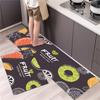 Кухонные коврики для пола, спальни, гостиной, длинный прикроватный коврик, мягкий моющийся ковер, противоскользящий коврик для ванной, входной коврик