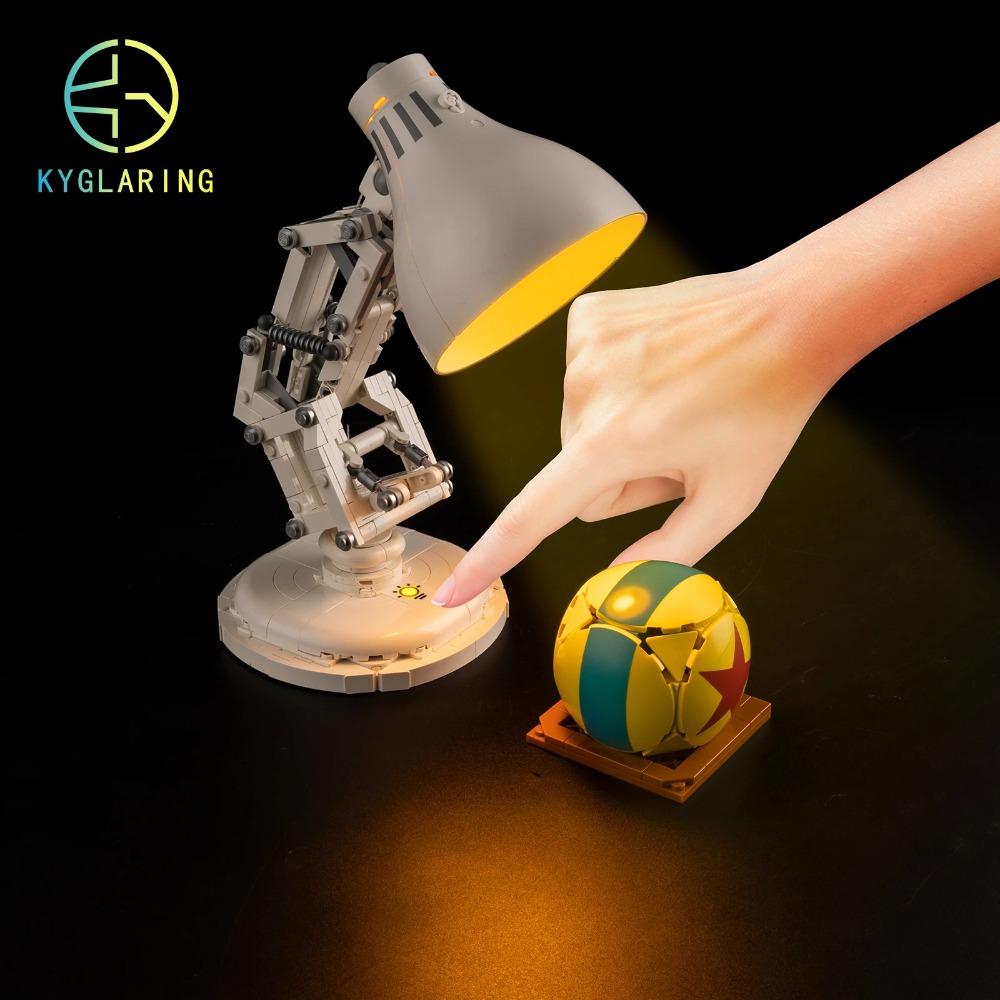 Светодиодный комплект Kyglaring, подходящий для Pixar Luxo Jr. 21357 Строительные блоки Декоративная лампа Не включает Строительные блоки