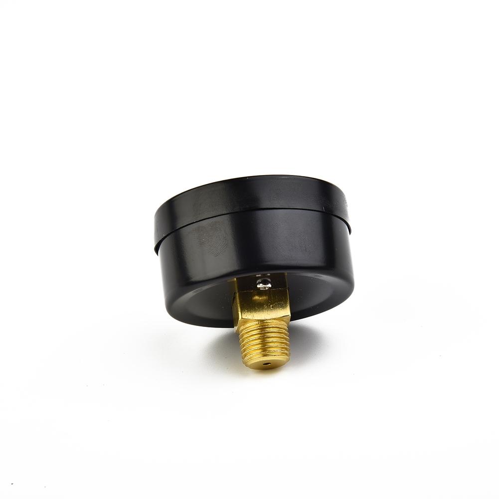 Инструмент Манометр для компрессора 50 мм Аксессуары Черный+Серебристый