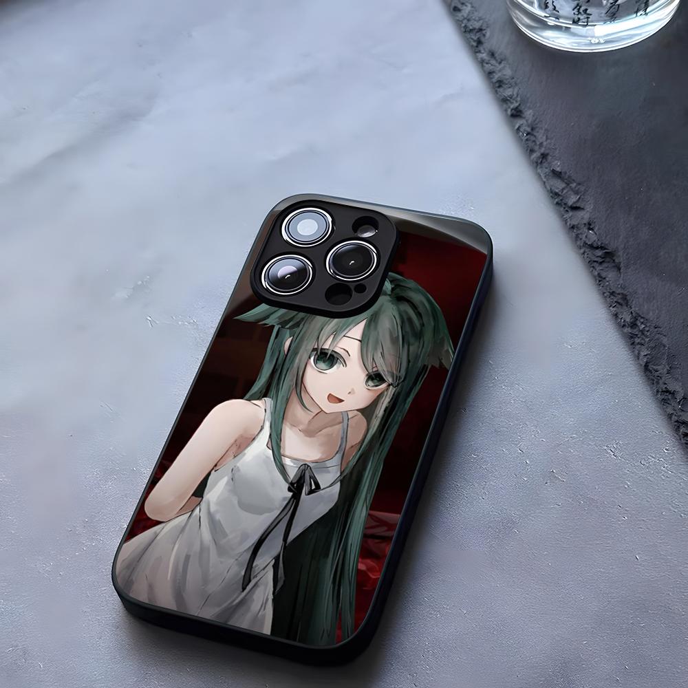 Saya No Uta Песня Саи Чехол для телефона Закаленное стекло Для IPhone 17 13 14 16 12 15 11 Pro Max Plus Mini X XR SE2020 Coque