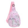 Cartoon Kids Chest Bag With Polyester Material And Breathable Design For Preschool Children