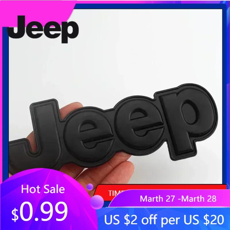 Наклейки на кузов автомобиля Jeep, значок на задний багажник, боковая наклейка на крыло для JEEP Wrangler Grand Cherokee Compass Renegade Patriot Rubic