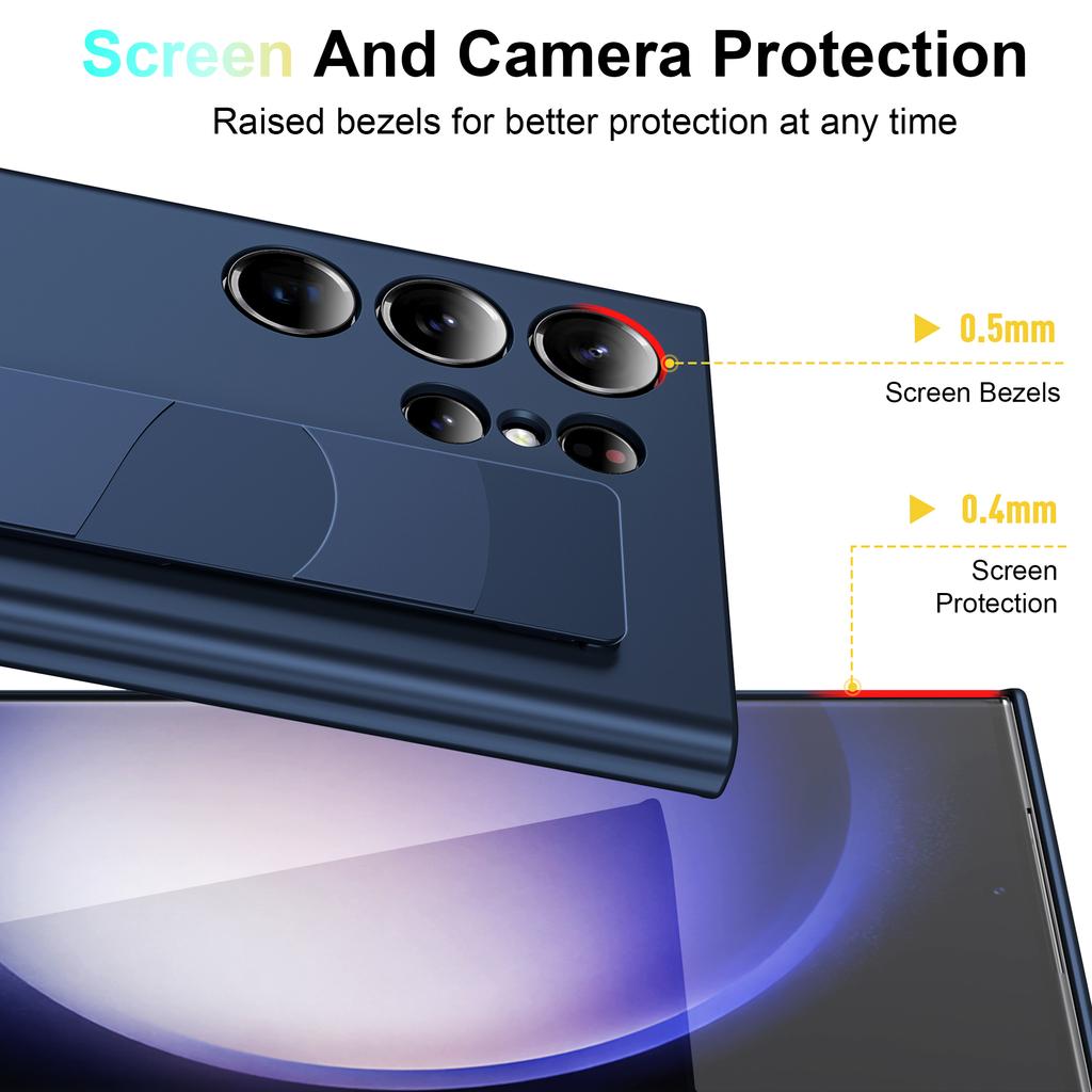 Роскошный простой кожаный жесткий браслет из ПК с эластичным ремешком на запястье, чехол для Samsung Galaxy A54 S23 S24 Ultra S24Plus, противоударный чехол