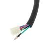 Motorcycle 1"25mm Handlebar Control Switch With Wiring Harness Black/ Chrome For Harley Softail Dyna Sportster 883 1200 V-Rod