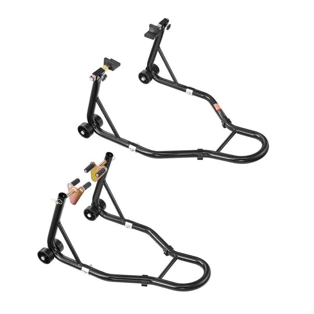 Motorcycle Front & Rear Stand Lift 1100 lbs Spoolift Paddock Swingarm Arm