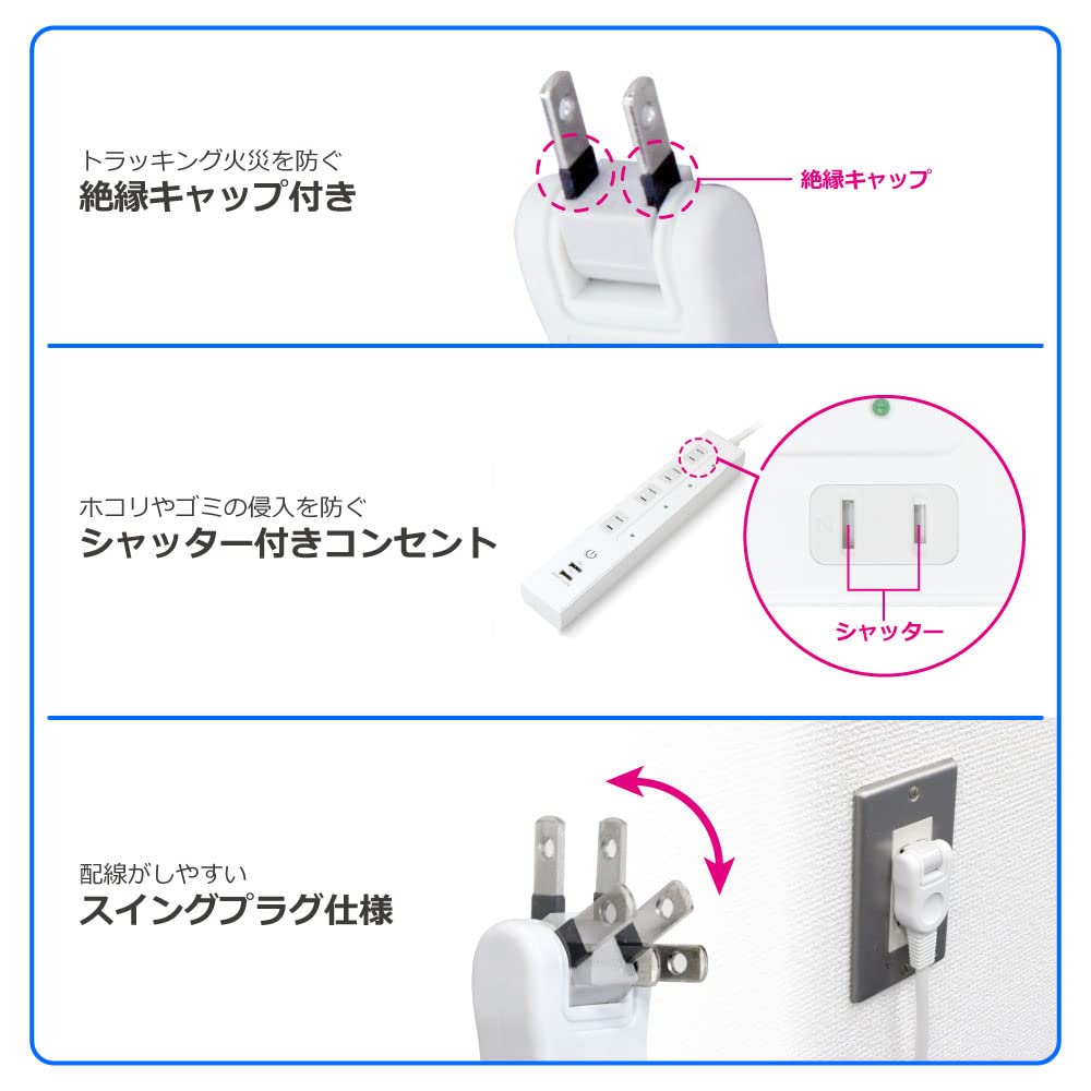 Стильный умный кран с зарядкой через USB, 4 порта переменного тока, 2 USB-порта, пульт дистанционного управления, Alexa, Google Home, интеллектуальные энергосберегающие розетки, 2 порта USB, розетки, порты, шнур 3,1 А,