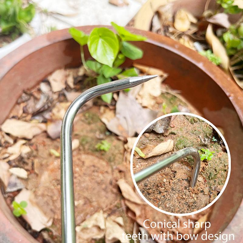 Single Claw Weeders Garden Weeding Hand Tool Garden Root Hook Garden Maintenance Supplies For Loosening Digging Tilling Tool