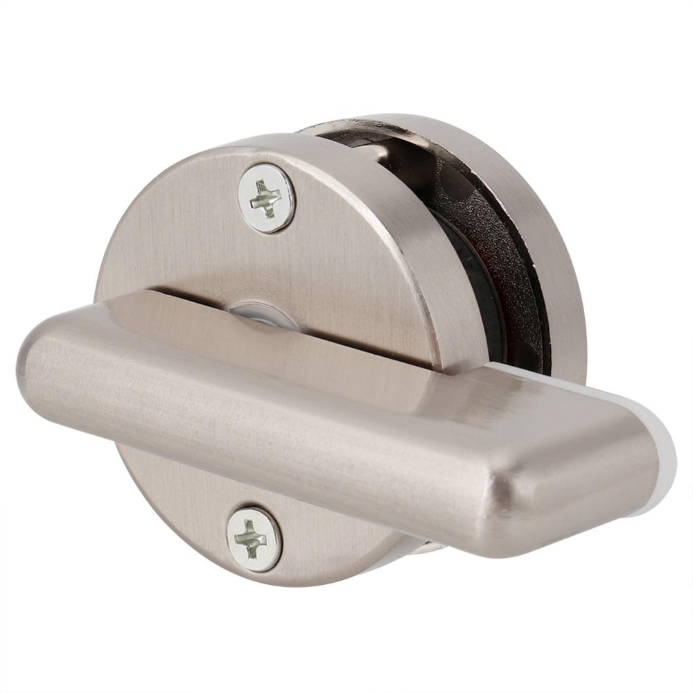 Screw Mount Bolt Latch Stainless Steel Bathroom Door Lock Indicating Privacy Door Lock Commercial