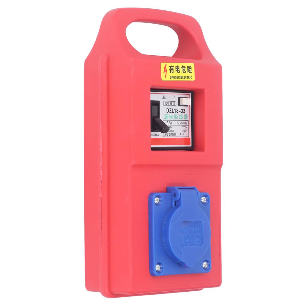 Распределитель питания Портативный ручной временный распределительный щиток для розеток электропитания