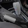CMU2  PU Car Shift Handle Cover+Auto Non-slip Hand brake Cover For BMW M M3 Performance F20 F40 F22 F30 E90 F32 F06 F07 F46 E60 M5