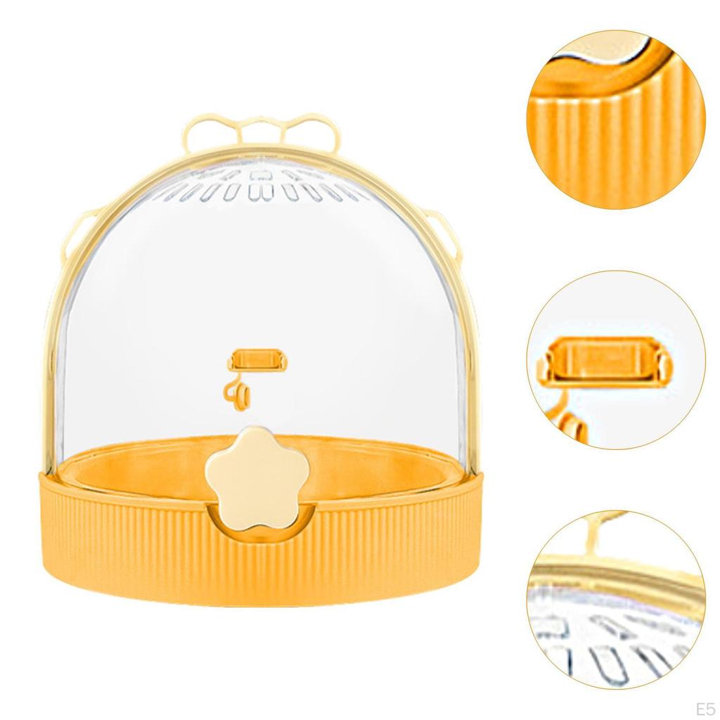 Переноска для мелких животных, клетка для путешествий с птицами, многоцелевая, дышащая, для хомяков