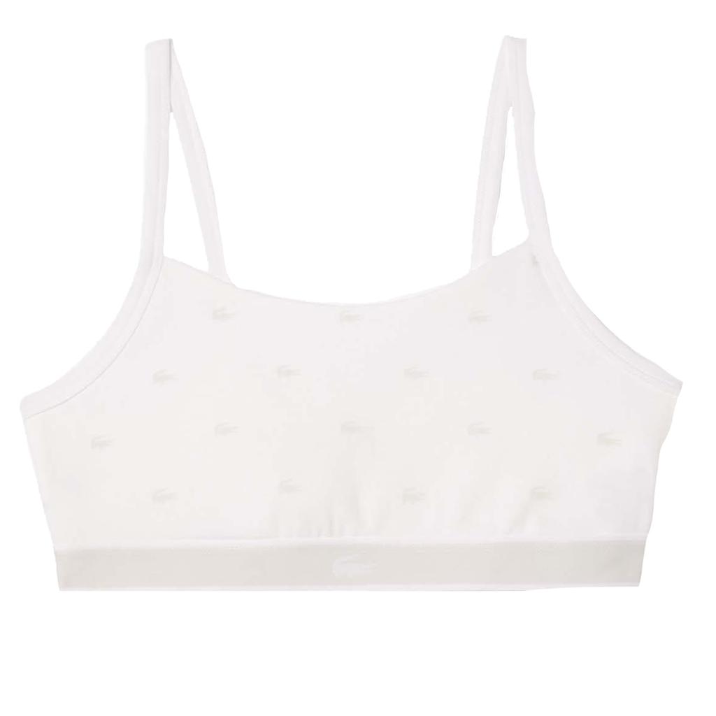 Lacoste Womens/Ladies Cotton Stretch Bralette