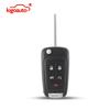 kigoauto Remote Key Case Shell 5 Button Flip Key Fob Replacement Case for Buick LaCrosse GL8 Chevrolet Volt 2010-2015