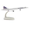 Concorde AIR FRANCE Авиалинии 20 см Металлическая модель самолета из сплава Модели самолетов С подставкой Самолет Шкив Шасси Поделка Подарок