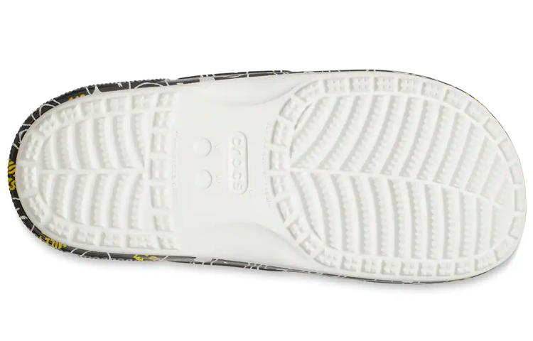 Мужские сандалии Crocs SmileyWorld x Classic Sandal 'Черно-белые'