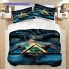 Freemasonry Stronger Communities Threepiece Set 1 Duvet Cover 2 Pillowcase Without Core Christmas Birthday Gift Duvet Cover And Pillowcase
