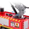 Ornaments Realistic Eco-friendly Interactive Inertia Vehicle Model Toy Fire Truck Car