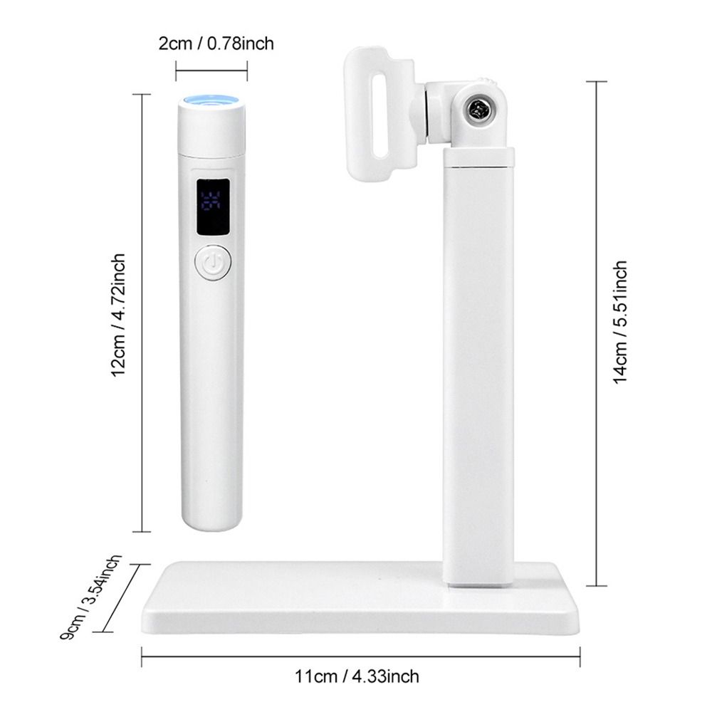 Rotatable UV LED Nail Lamp USB Gel Polish Dryer Versatile Mini UV Curing Light Travel