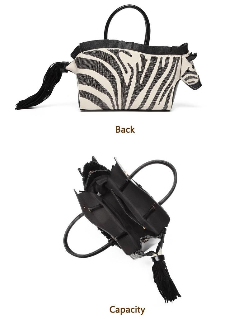 Женская сумка через плечо с пайетками зебры - Новый стиль, Нишевый дизайн, Контрастный цвет, Высококачественная текстура, Личностная сумка-мессенджер