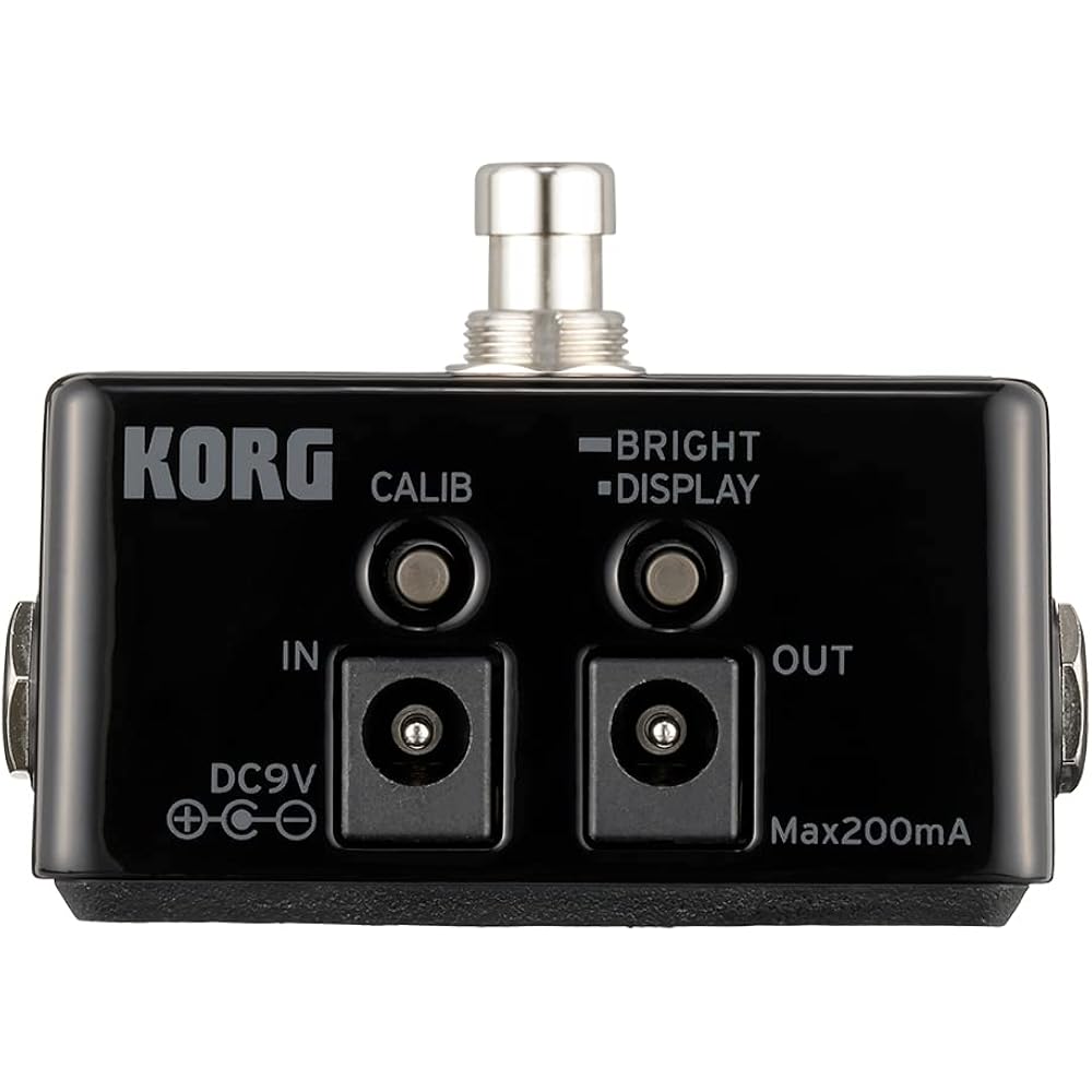 KORG (KORG) Guitar/Bass Pedal Tuner Pitchblack X ± 0.1 Cent High Accuracy Ultra Buffer True Bypas...