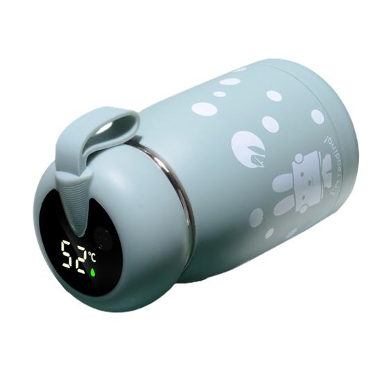 Yousheng детская бутылочка с дисплеем температуры, противоожоговая бутылка для воды из нержавеющей стали с вакуумной изоляцией для улицы