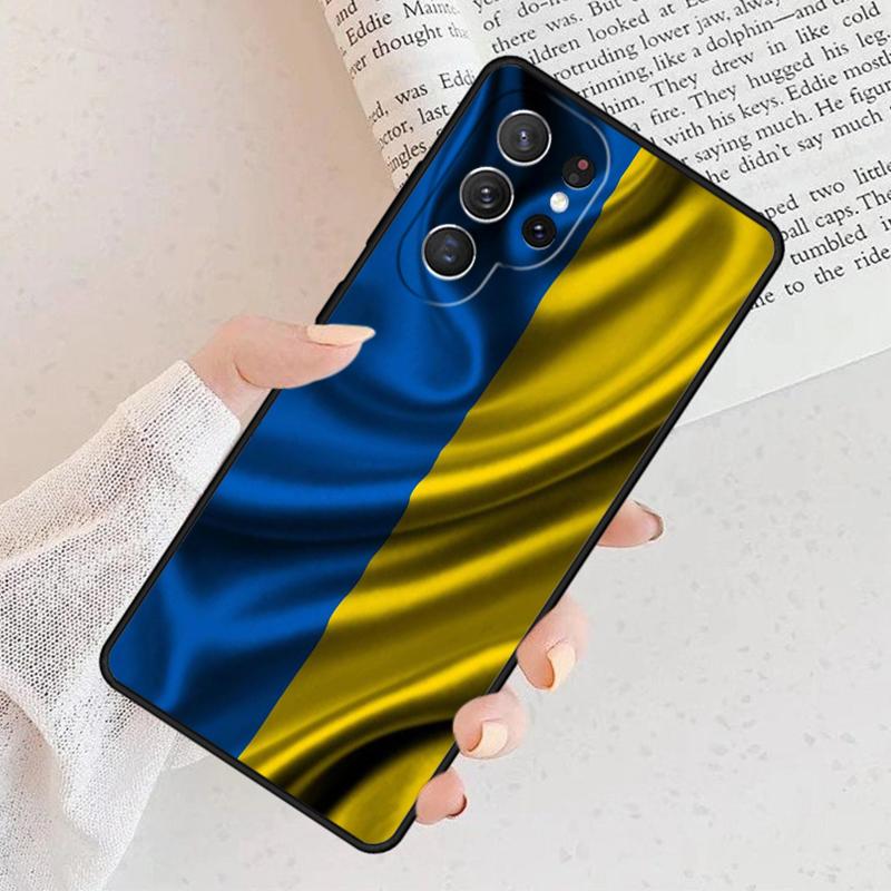 Сохраняйте спокойствие и посетите u-Украину Флаг Чехол для телефона для Samsung S25 S23 S30 S8 S21 S20 FE S24 S22 Note 10 20 Plus lite Ultra