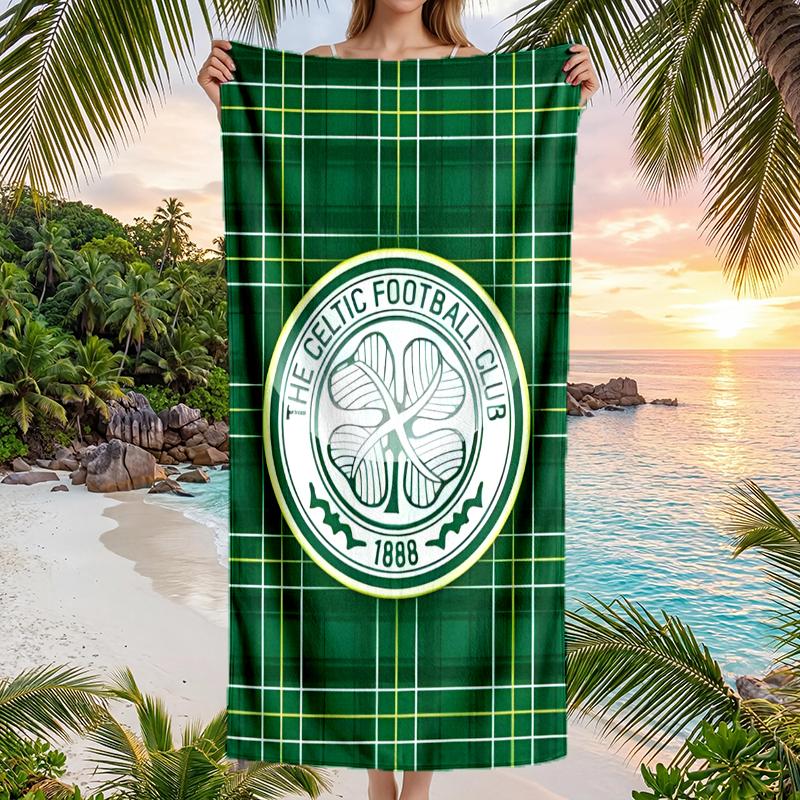 Celtic Fc Fashion Beach Towel: Ideal for Summer Adventures Soft, absorbent and quick drying suitable for swimming and bathing
