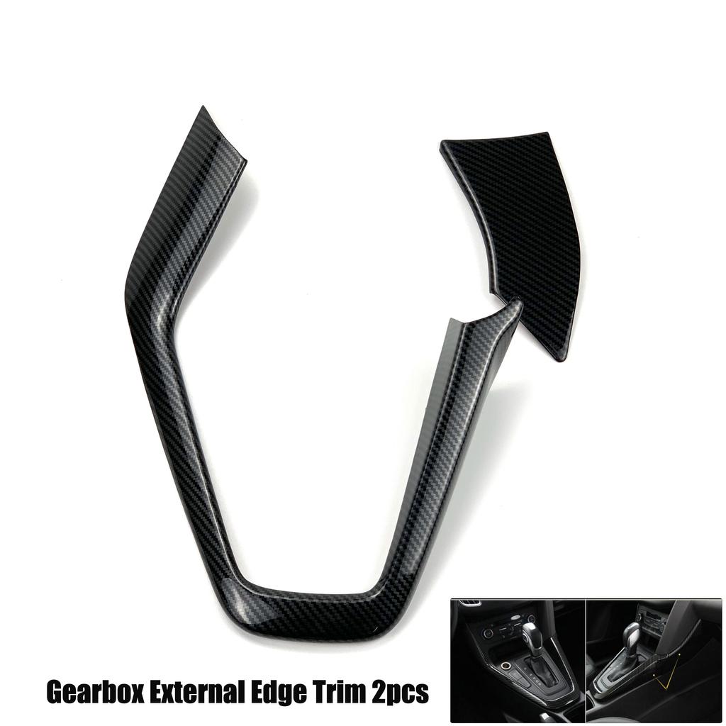 Автомобильный Стайлинг, подстаканник на панели передач, дверная ручка, вентиляционное отверстие на руле, декоративный чехол для Ford Focus 3 mk3