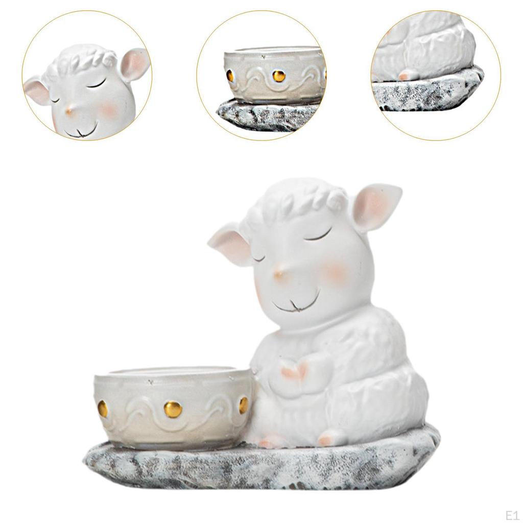 Подсвечник ручной работы из овечьей шкуры Berger, милый держатель для люстры, декоративная грязь на День святого Валентина