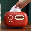 Коробка для салфеток в форме ретро-радио — креативная коробка для хранения вещей для кухни, ванной, туалетного столика, спальни, комода