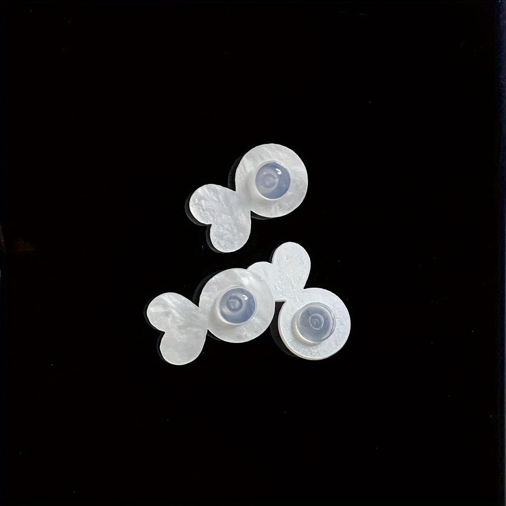 Силиконовые задние фиксаторы для тяжелых сережек: Невидимые поддерживающие подушечки для невыпадающих мочек ушей - безопасные подъемники для сережек-гвоздиков и подвесок