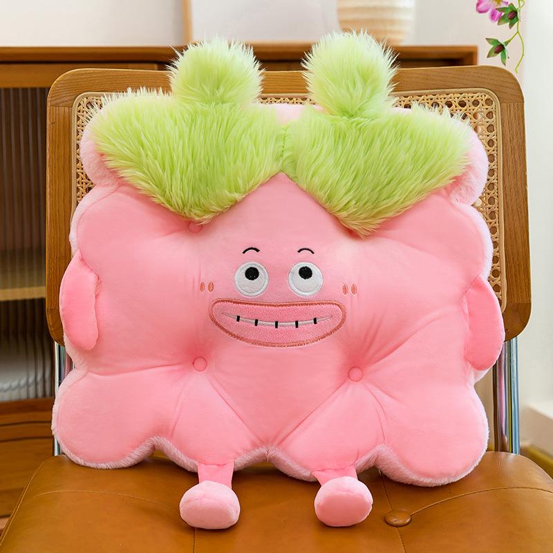 Мультяшная Милая Напольная Футон-Матрас - Подушка-Сиденье Татами для Эркерного Окна с Поддержкой Поясницы Дизайн Печенья