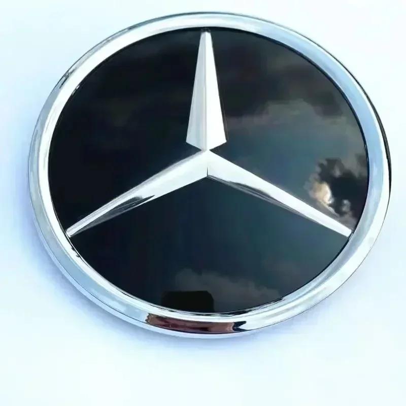 Автомобильная наклейка Для Mercedes Benz 3D ABS логотип Звезда на решетку радиатора значок зеркало низ для Mercedes-Benz для Mercedes-Benz W17